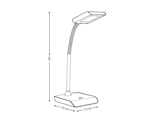 Настольная светодиодная лампа Gauss GT1012