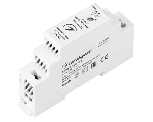 Блок питания Arlight ARV-DR15-48 48V 15W IP20 0,32A 034674 Блок питания Arlight ARV-DR15-48 48V 15W IP20 0,32A 034674