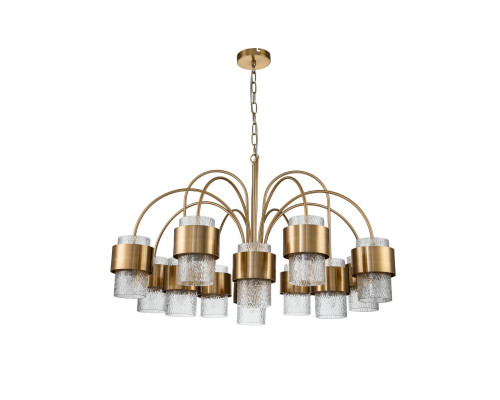 Подвесная люстра Indigo ELEGANZA 12019/A/12P Brass V000324