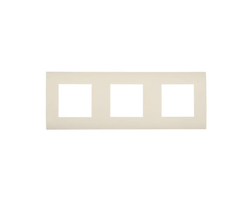 Рамка LK Studio 3-постовая (бежевый) LK45 854301-1 Рамка LK Studio 3-постовая (бежевый) LK45 854301-1