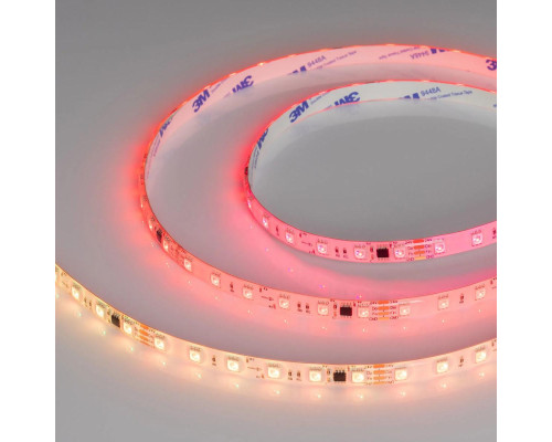 Светодиодная лента Arlight 12W/m 60LED/m 5060SMD разноцветный 5М SPI-SE-B60-10mm 24V 039601 Светодиодная лента Arlight 12W/m 60LED/m 5060SMD разноцветный 5М SPI-SE-B60-10mm 24V 039601