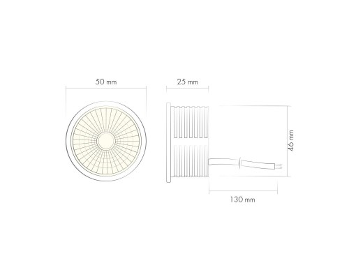 Светодиодный модуль Denkirs Slim LED DK3000-8W dim