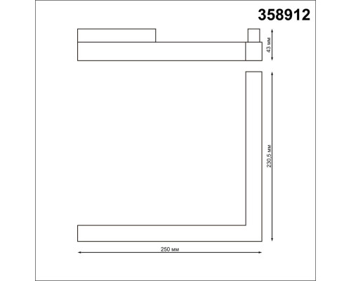 Трековый светодиодный светильник для низковольтного шинопровода Novotech Shino Flum 358912 Трековый светодиодный светильник для низковольтного шинопровода Novotech Shino Flum 358912