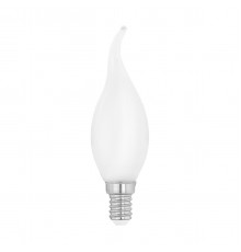 Лампа светодиодная филаментная Eglo E14 4W 2700K матовая 11603