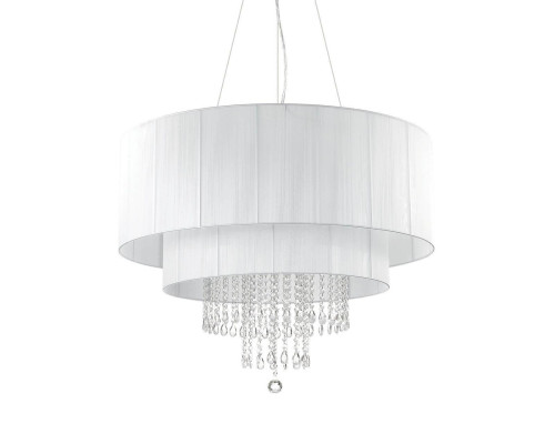 Подвесная люстра Ideal Lux Opera SP10 Bianco 165011 Подвесная люстра Ideal Lux Opera SP10 Bianco 165011