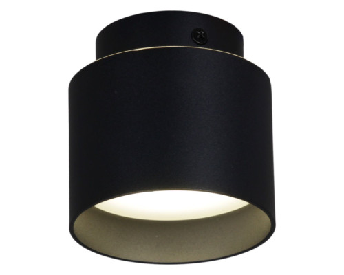 Потолочный светильник Reluce 53006-9.5-001IL GX53+LED3W BK