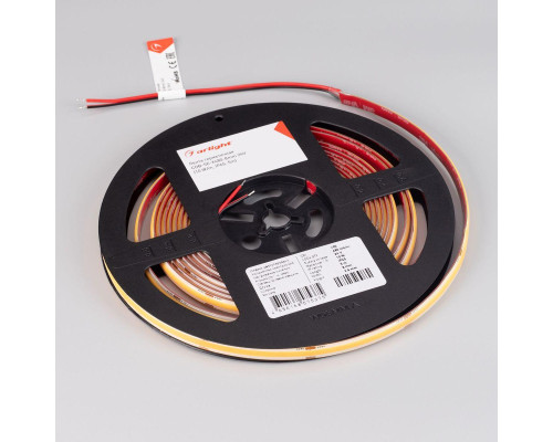 Светодиодная влагозащищенная лента Arlight 10W/m 480Led/m CSP дневной белый 5M герметичная COB-SE-X480-8mm 24V Day4000 045855 Светодиодная влагозащищенная лента Arlight 10W/m 480Led/m CSP дневной белый 5M герметичная COB-SE-X480-8mm 24V Day4000 045855
