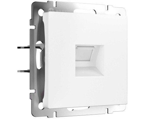 Розетка Ethernet RJ-45 cat. 6A экранированная (белый матовый) W5120001/ a069684