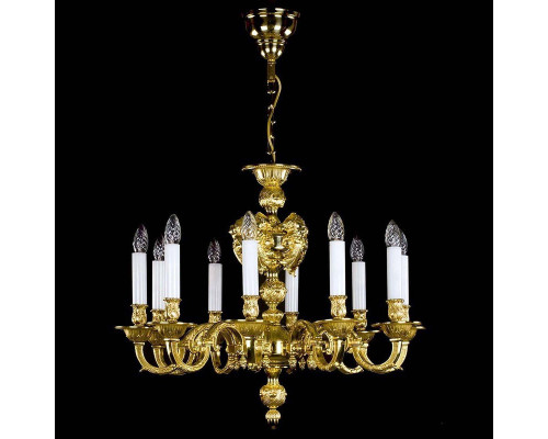 Подвесная люстра Artglass Mona X. Brass Antique Подвесная люстра Artglass Mona X. Brass Antique