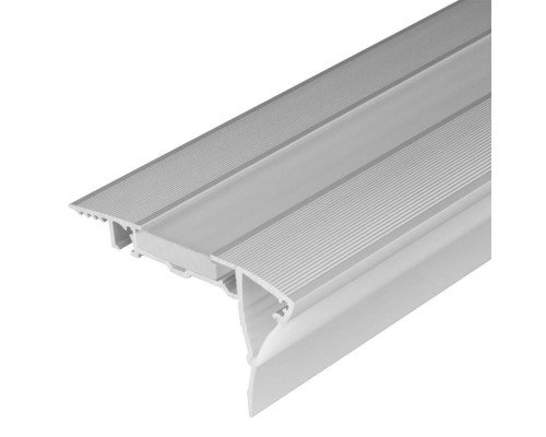 Профиль с экраном Arlight ALU-STAIR-DK-2000 ANOD+FROST 015473 Профиль с экраном Arlight ALU-STAIR-DK-2000 ANOD+FROST 015473