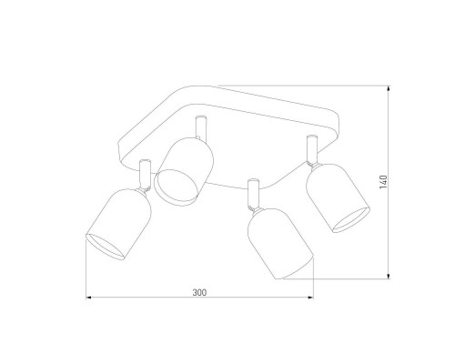 Спот TK Lighting 3306 Top