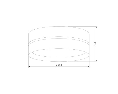 Потолочный светильник TK Lighting 6577 Linobianco