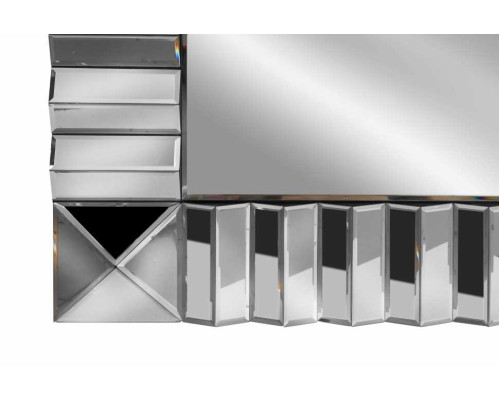 Зеркало Art Home Decor Rumba A025XL 2000 CR 200х100 см Серебристый