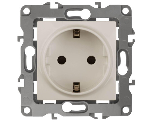 Розетка ЭРА 12 2P E Schuko 16A 250V винтовой зажим 12-2011-02 Б0029235