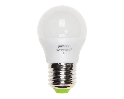 Лампа светодиодная Jazzway E27 5W 4000K матовая 1036988A Лампа светодиодная Jazzway E27 5W 4000K матовая 1036988A