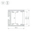Профиль с рассеивателем Arlight SL-ARC-3535-D320-N90 Black 032677