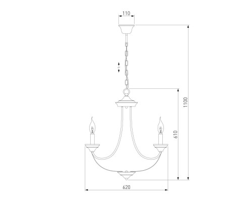 Подвесная люстра Eurosvet Lazzaro 60098/5 черный Подвесная люстра Eurosvet Lazzaro 60098/5 черный