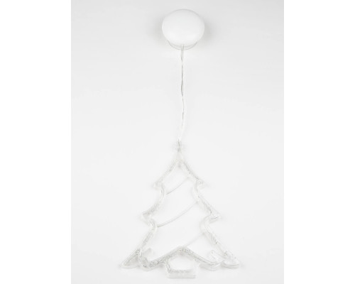 Подвесной светодиодный светильник «Ёлочка» Uniel ULD-H1620-010/STA/3AAA Warm White IP20 Xmas Tree UL-00007254