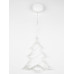 Подвесной светодиодный светильник «Ёлочка» Uniel ULD-H1620-010/STA/3AAA Warm White IP20 Xmas Tree UL-00007254