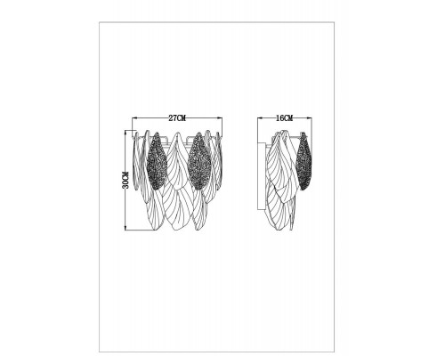 Бра Arte Lamp Felicita A4080AP-2GO Бра Arte Lamp Felicita A4080AP-2GO