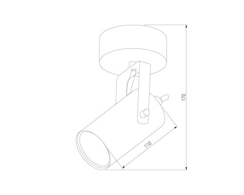 Спот TK Lighting 1049 Redo White