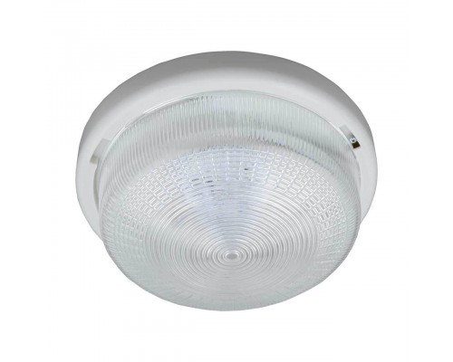 Потолочный светодиодный светильник Uniel ULO-K05A 6W/6000K/R24 IP44 White/Glass UL-00005242