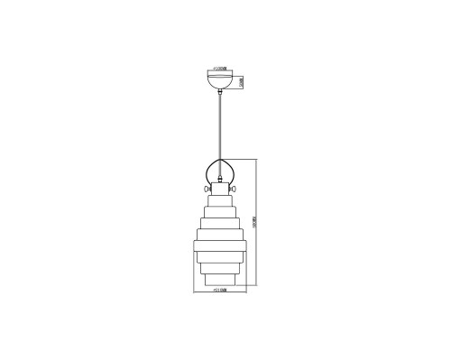 Подвесной светильник Vele Luce Genio VL5404P11 Подвесной светильник Vele Luce Genio VL5404P11