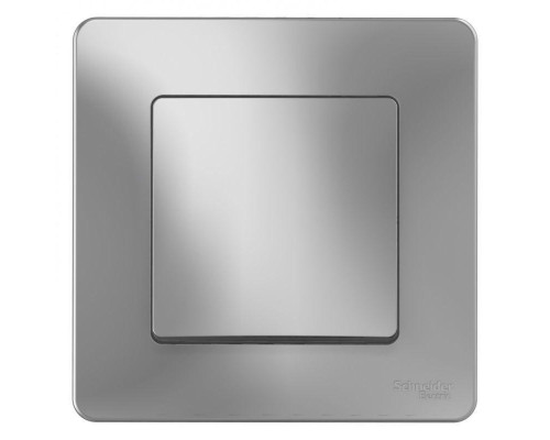 Выключатель одноклавишный Systeme Electric Blanca 10A 250V алюминий BLNVS010103 Выключатель одноклавишный Systeme Electric Blanca 10A 250V алюминий BLNVS010103