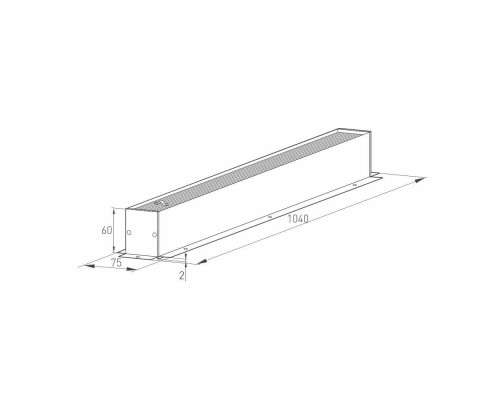 Шинопровод магнитный встраиваемый Arlight Mag-Track-4560-F-1040 026897(1)