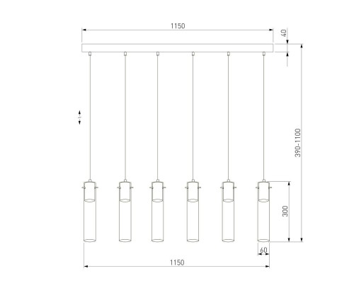 Подвесной светильник TK Lighting 3150 Look Graphite