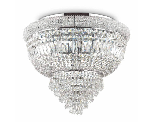 Потолочный светильник Ideal Lux Dubai PL6 Cromo 207186 Потолочный светильник Ideal Lux Dubai PL6 Cromo 207186