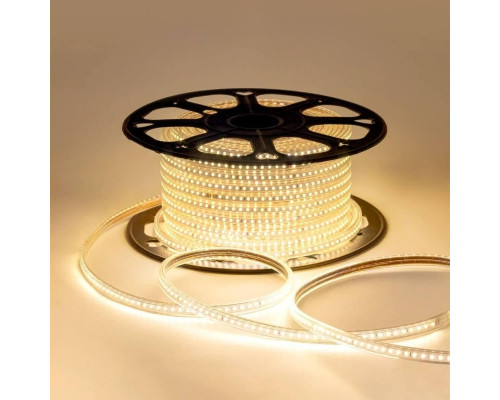 Светодиодная влагозащищенная лента OGM 7W/m 120LED/m 2835SMD теплый белый 50M O17-07 Светодиодная влагозащищенная лента OGM 7W/m 120LED/m 2835SMD теплый белый 50M O17-07