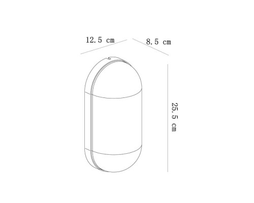 Уличный настенный светильник Arte Lamp Marfik A2481AL-1BR Уличный настенный светильник Arte Lamp Marfik A2481AL-1BR