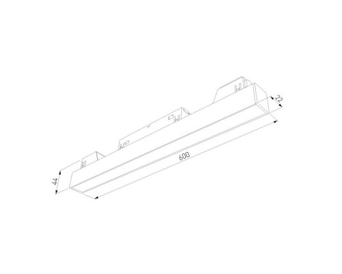 Трековый светодиодный светильник Elektrostandard Slim Magnetic 85002/01 a057190 Трековый светодиодный светильник Elektrostandard Slim Magnetic 85002/01 a057190