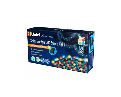 Гирлянда на солнечных батареях 500см разноцветная Uniel Special USL-S-122/PT5000 Milkyway 05306