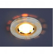 Встраиваемый светильник Elektrostandard 8561/6 MR16 WH/GD белы/золото a030536