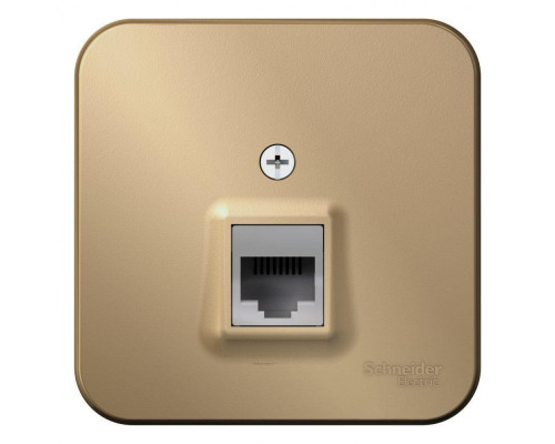 Розетка компьютерная RJ45 Systeme Electric Blanca 5e кат UTP титан BLNIA045004 Розетка компьютерная RJ45 Systeme Electric Blanca 5e кат UTP титан BLNIA045004