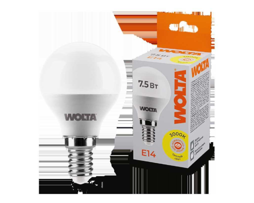 Светодиодная лампа WOLTA 25Y45GL7.5E14 Светодиодная лампа WOLTA 25Y45GL7.5E14