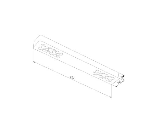 Потолочный светодиодный светильник Elektrostandard Tend 25115/LED a068852