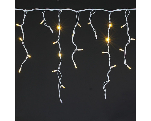Cветодиодная гирлянда Sneha бахрома 230V теплый белый мерцающий A-510 WW/W FLASH Cветодиодная гирлянда Sneha бахрома 230V теплый белый мерцающий A-510 WW/W FLASH