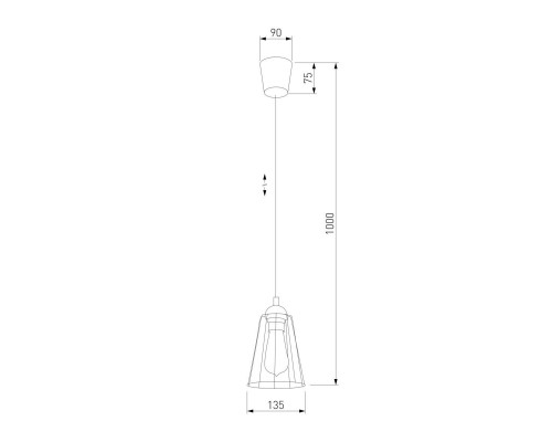 Подвесной светильник TK Lighting 1641 Galaxy 1