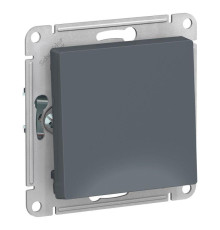 Выключатель кнопочный Systeme Electric AtlasDesign 10A 250V грифель ATN000715