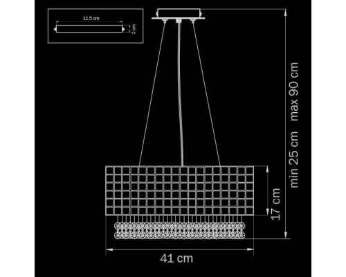 Подвесная люстра Lightstar Bezazz 743164