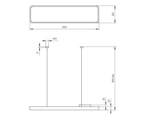 Подвесной светодиодный cветильник Geometria ЭРА Block SPO-111-W-40K-060 60Вт 4000К белый Б0050538 Подвесной светодиодный cветильник Geometria ЭРА Block SPO-111-W-40K-060 60Вт 4000К белый Б0050538
