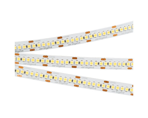 Светодиодная лента Arlight 19,2W/m 240Led/m 2835SMD холодный белый 5M RT-A240-10mm 24V Cool 8K 018728(2)