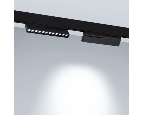 Трековый светодиодный светильник Arlight MAG-ORIENT-DOTS-FOLD-S230-12W Day4000-MIX (BK, 30 deg, 48V, DALI) 041864