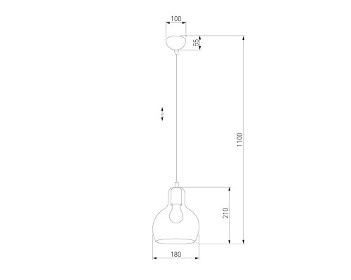 Подвесной светильник TK Lighting 1002 Mango