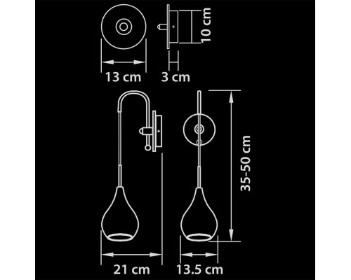 Бра Lightstar Pentola 803530