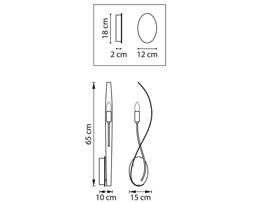 Бра Lightstar Ragno 733513