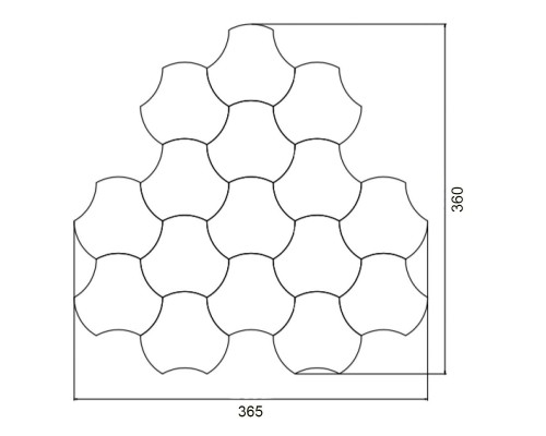 Панно Vele Luce Viva VL8045W03